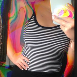 Striped brandy Melville tank